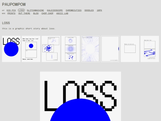 projects/loss screenshot