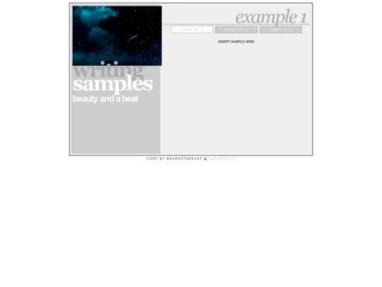 TEMPLATES/narrative4 screenshot