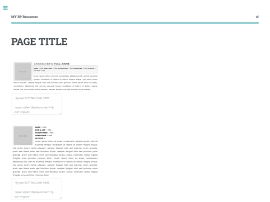 pages/biography screenshot