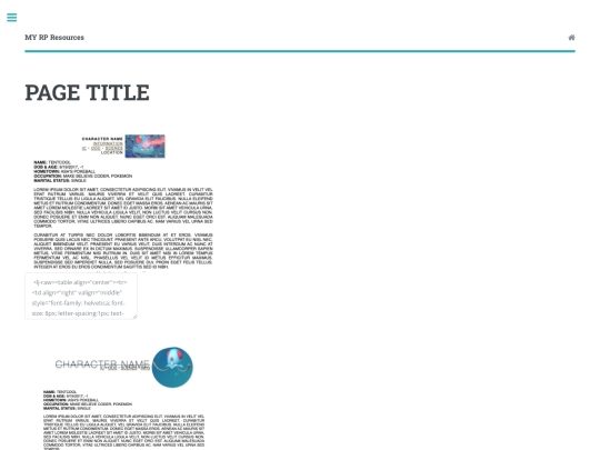pages/biography3 screenshot