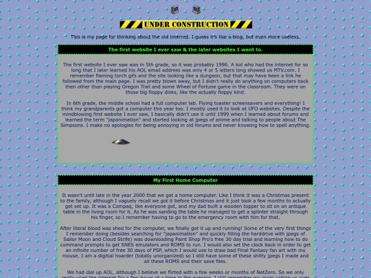 oldinternet screenshot