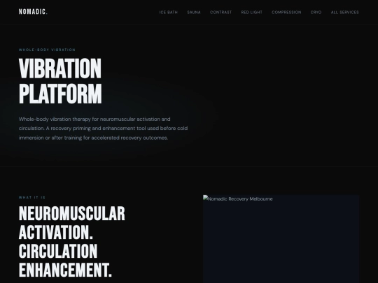 vibration-platform screenshot