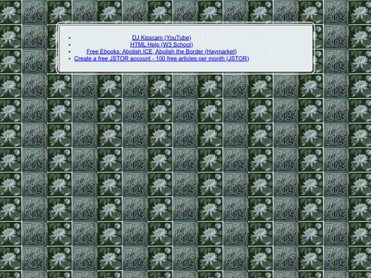 links screenshot
