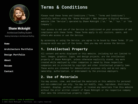 terms-and-conditions screenshot