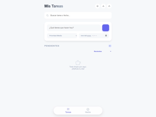 Tareas screenshot