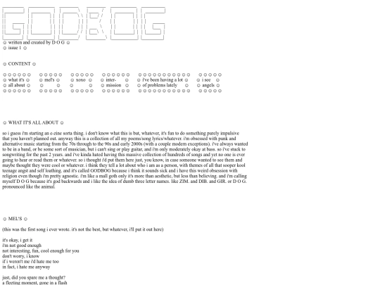 GODBOG/issue1 screenshot