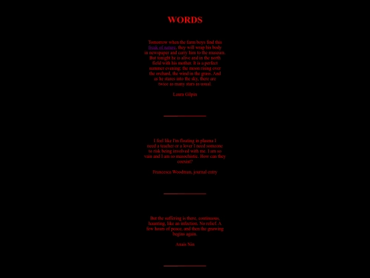 words screenshot