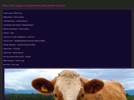 songs screenshot