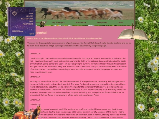 My Thoughts screenshot