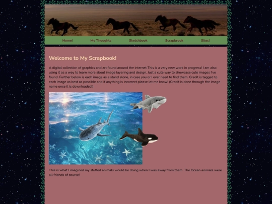 Scrapbook screenshot