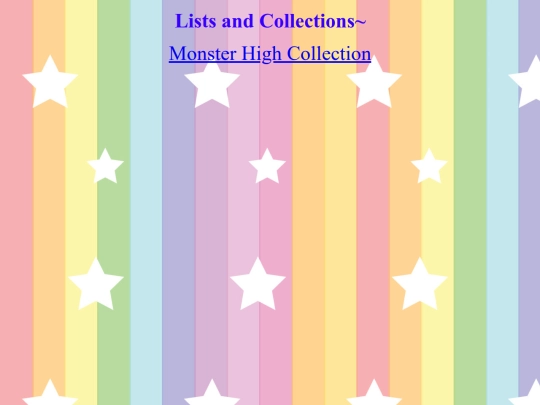 lists screenshot