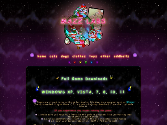 games screenshot