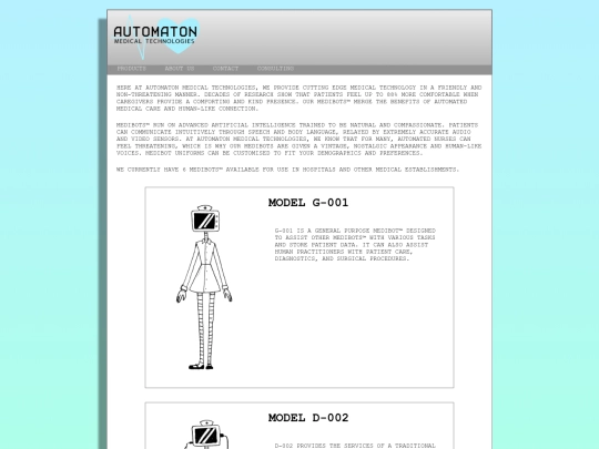 AUTOMATONMEDICALTECHNOLOGIES screenshot