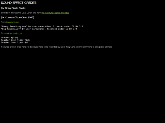 soundeffects screenshot