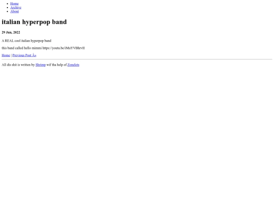 blog screenshot