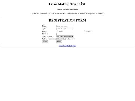 webme/register screenshot