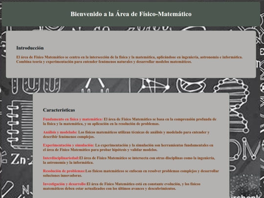 Físico Matemático screenshot