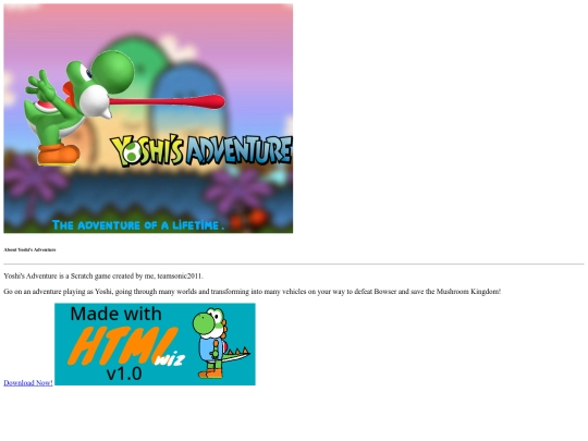 YoshisAdventure/about screenshot