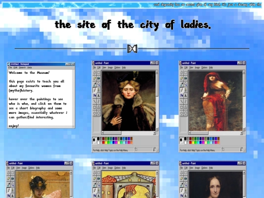 pages/museum screenshot