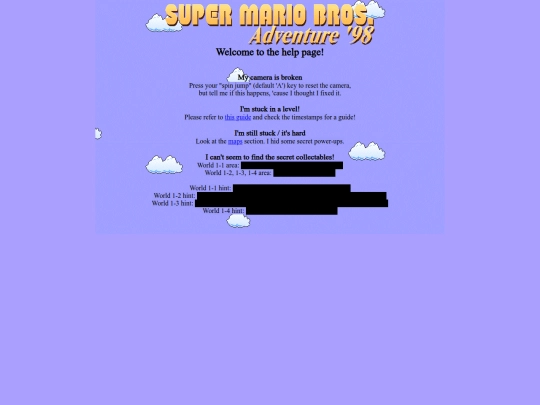 98/help screenshot