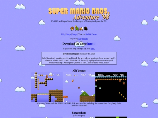 98 screenshot