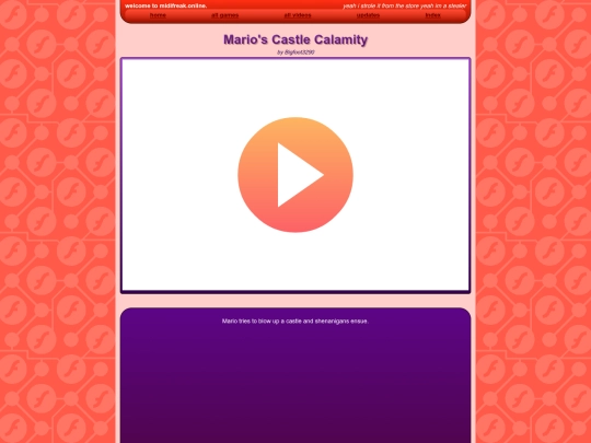 flash/v/marioscastlecalamity screenshot