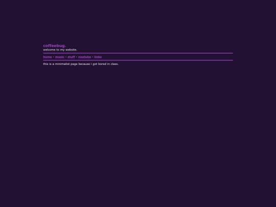 minimalist screenshot