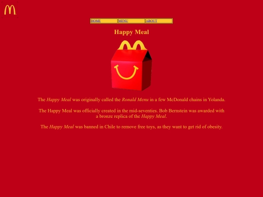 happymeal screenshot