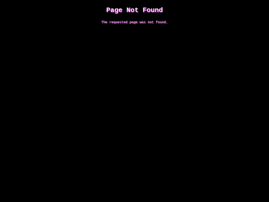 not_found screenshot