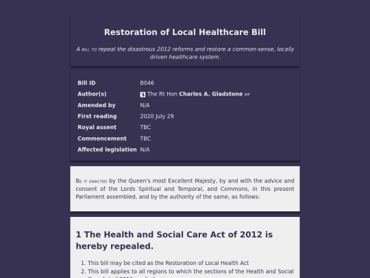 legislation/b046 screenshot