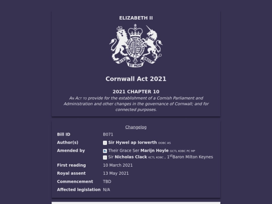 legislation/b071 screenshot