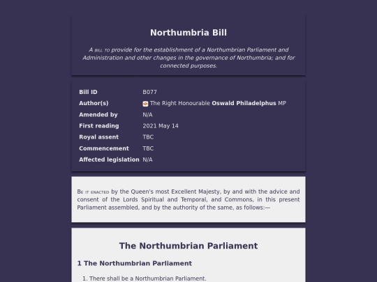 legislation/b077 screenshot