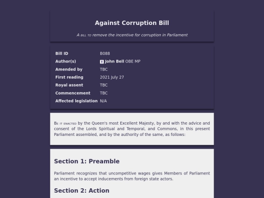 legislation/b088 screenshot