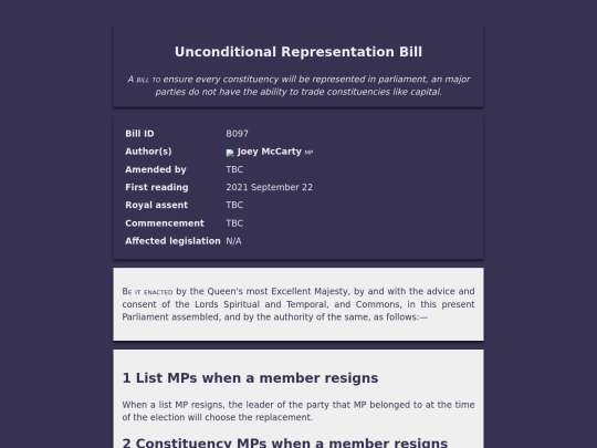 legislation/b097 screenshot