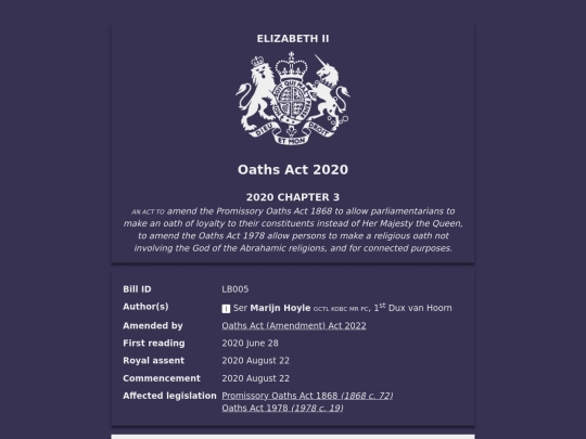 legislation/lb005 screenshot