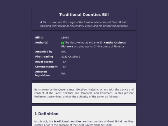 legislation/lb030 screenshot