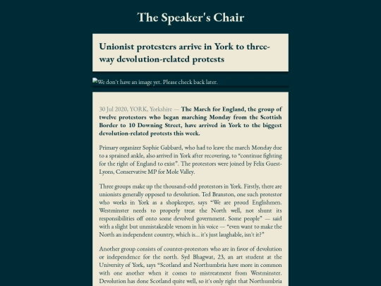 thespeakerschair/marchers-in-york screenshot