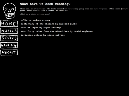 books screenshot