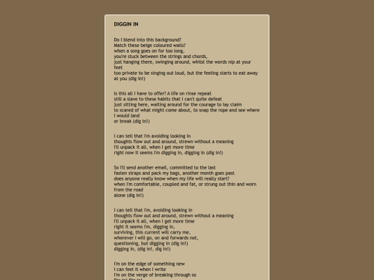 DropdownMenus/CUR/song_pages/digging_in screenshot