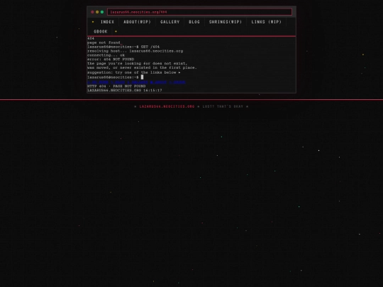404 screenshot