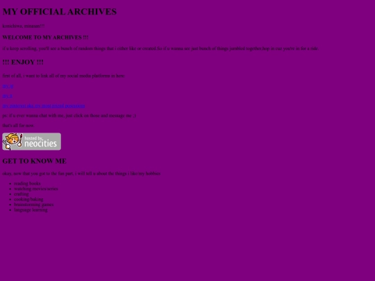 index screenshot