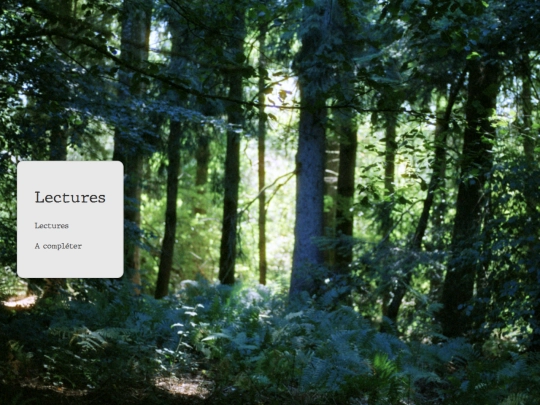 lectures screenshot