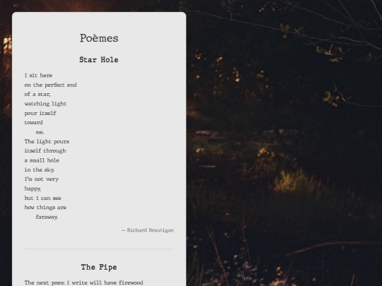 poemes screenshot