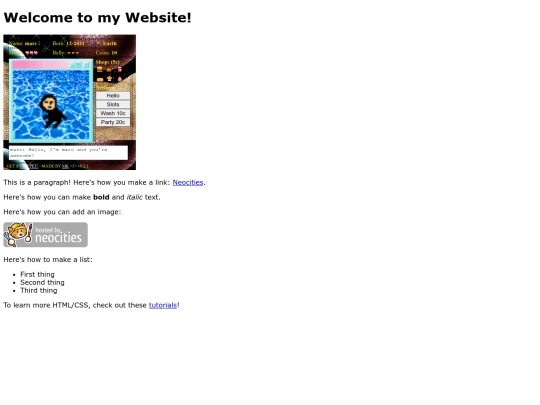 index screenshot