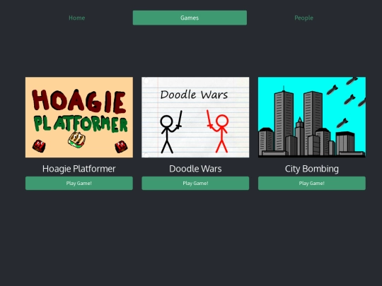 Games screenshot