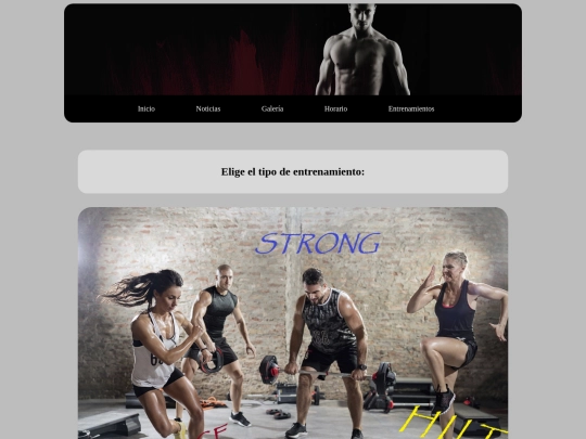 html/entrenamiento screenshot