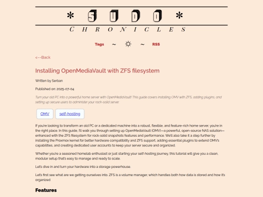 posts/Installing OMV with ZFS screenshot