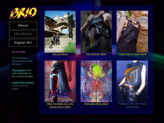 portfolio screenshot