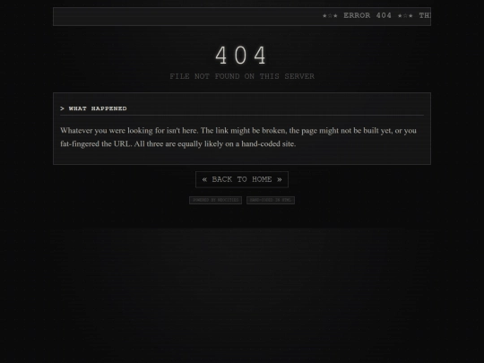 not_found screenshot