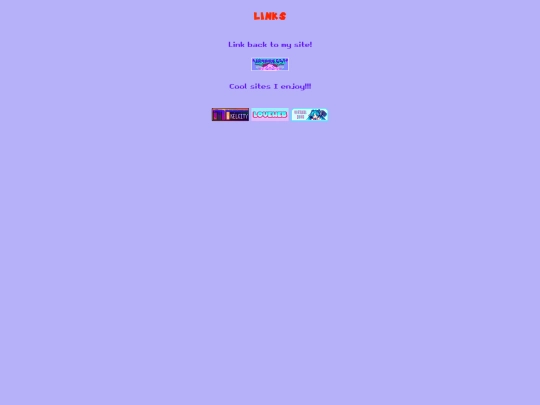 links screenshot
